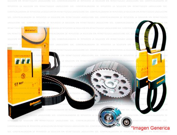 CORREA DISTRIBUCION MAZDA ARTIS 1.6-1.8 145*22 CONTINENTAL AL (0K203-12-205) UB16B3