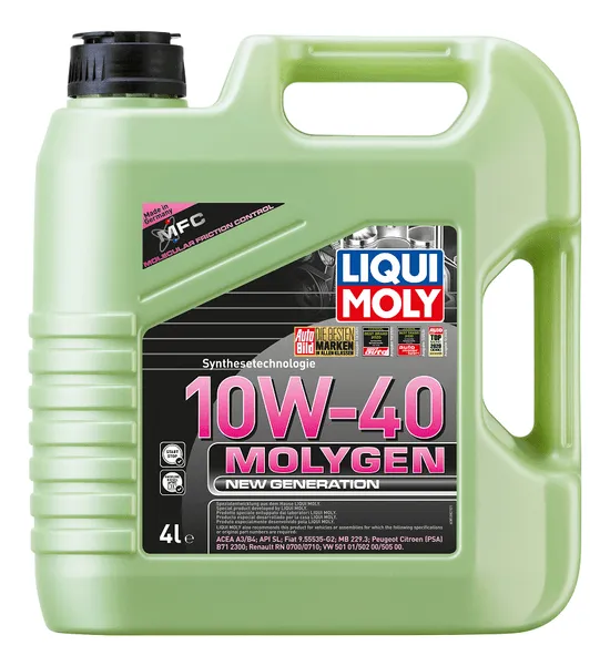 ACEITE LIQUI MOLY 10W40 MOLYGEN NEW GENERATION 4L UB00