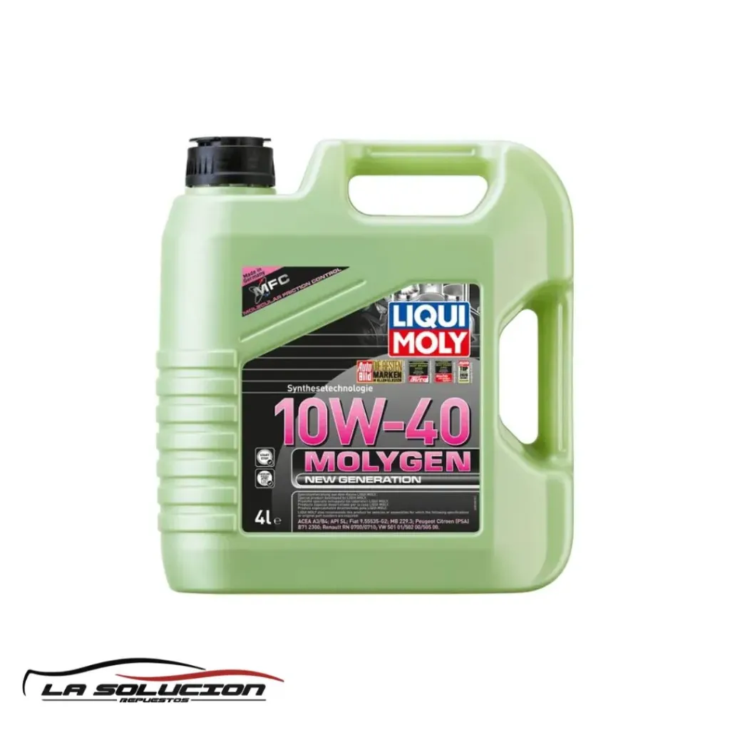 [1950] ACEITE LIQUI MOLY 10W40 MOLYGEN NEW GENERATION 4L UB00