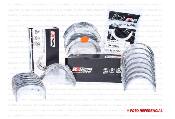 JUEGO METAL BANCADA CHEVROLET LUV 89> 0.50 JP (MB5559AM KING ) UB00