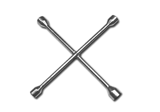 LLAVE RUEDA CRUZ  UNIVERSAL ZINC