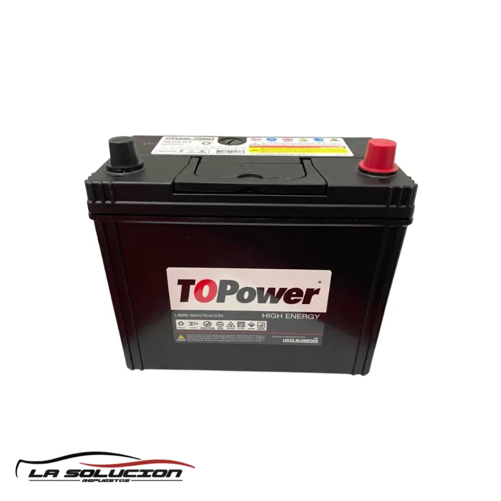 [2116] BATERIA 45 AMPERES B/GRUESO DERECHO  TOPOWER