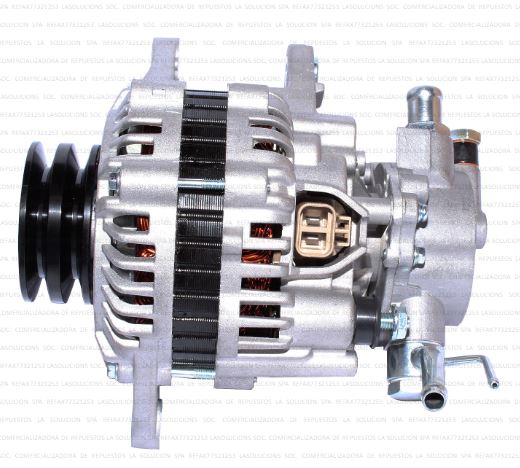 ALTERNADOR HYUNDAI H-100 2.5 D4BH/H-1/L200/KIA 2.5 POLEA DOBLE TW (37300-32354)