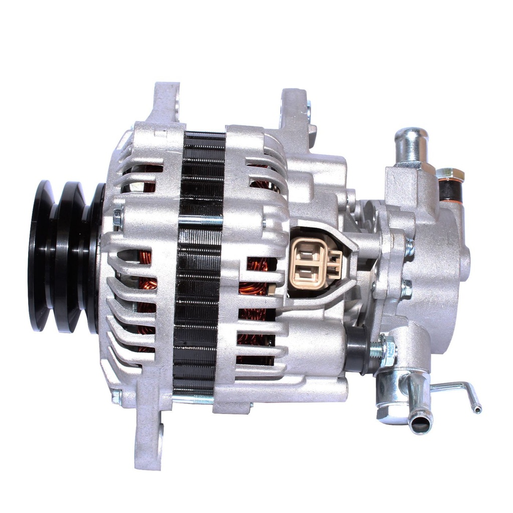 [3195] ALTERNADOR HYUNDAI H-100 2.5 D4BH/H-1/L200/KIA 2.5 POLEA DOBLE TW 110AMP.  (37300-32354)