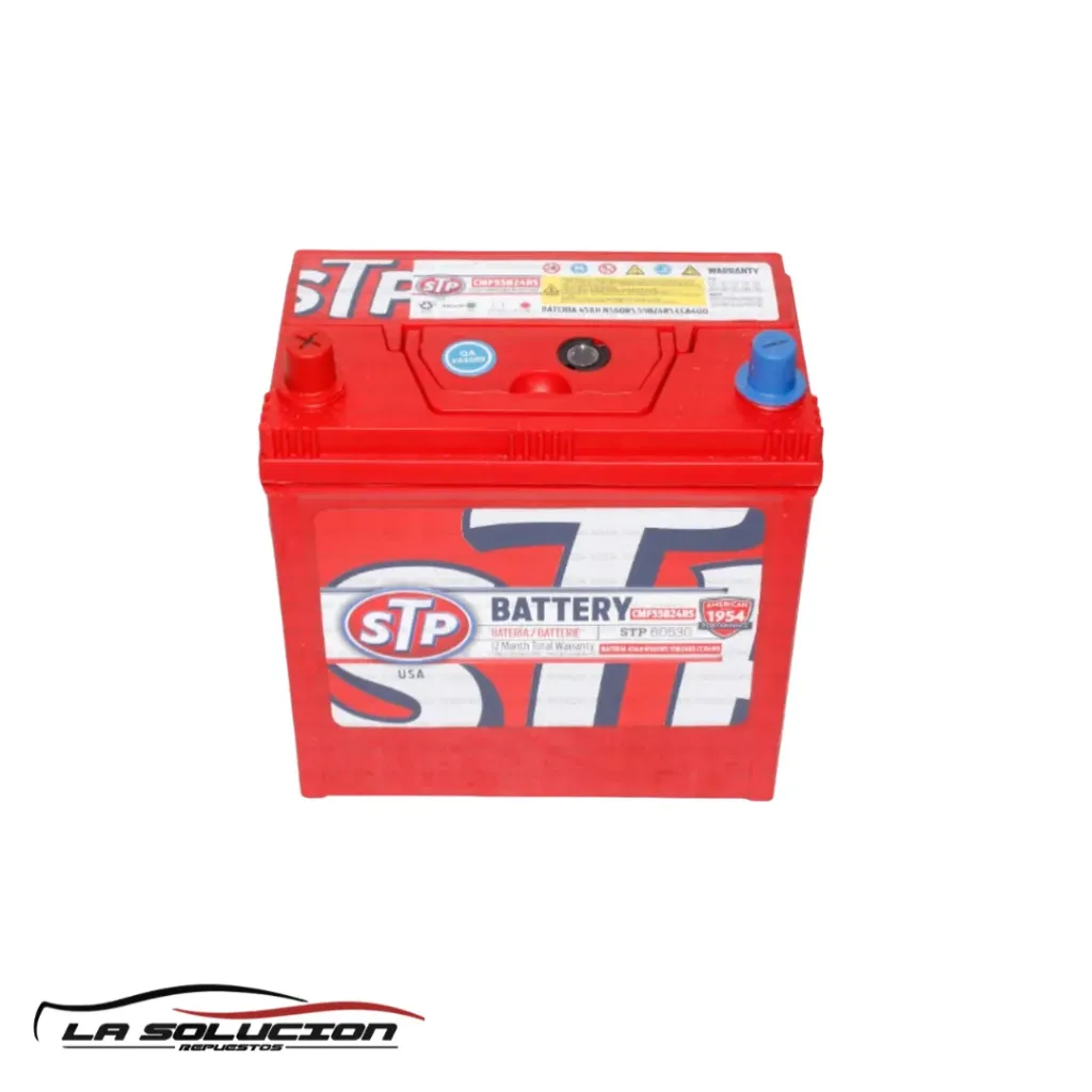 [3412] BATERIA 45 AMPERES STP POSITIVO IZQUIERDO GRUESO 55B24RS NS60S