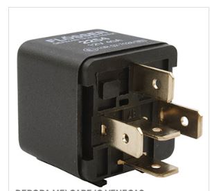 RELAY UNIVERSAL 5 TERMINALES FLOSSER 12V 