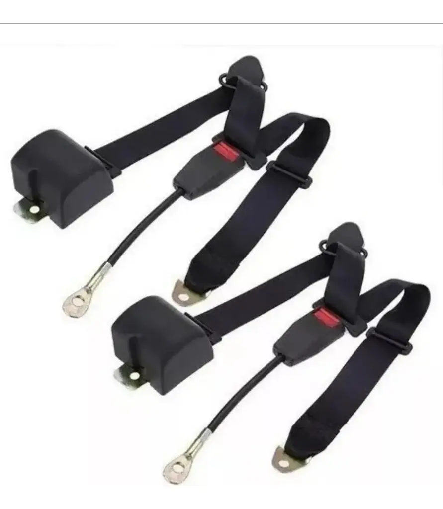 CINTURON 3 PUNTAS RETRACTIL JUEGO 2 UNIDADES TW UB 10A5