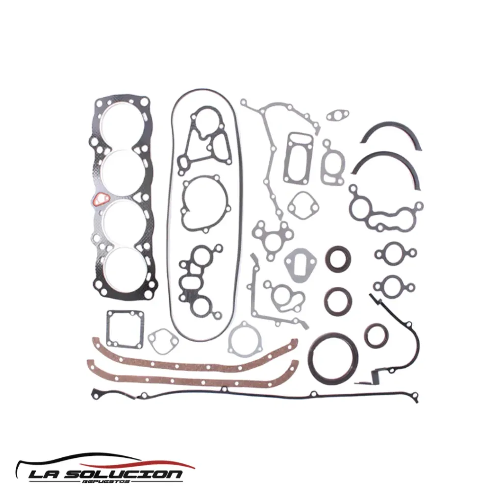 [4545] JUEGO EMPAQUETADURA MOTOR NISSAN SUNNY/V16 TAPA ROJA/SENTRA S/RETEN TW UB6B17