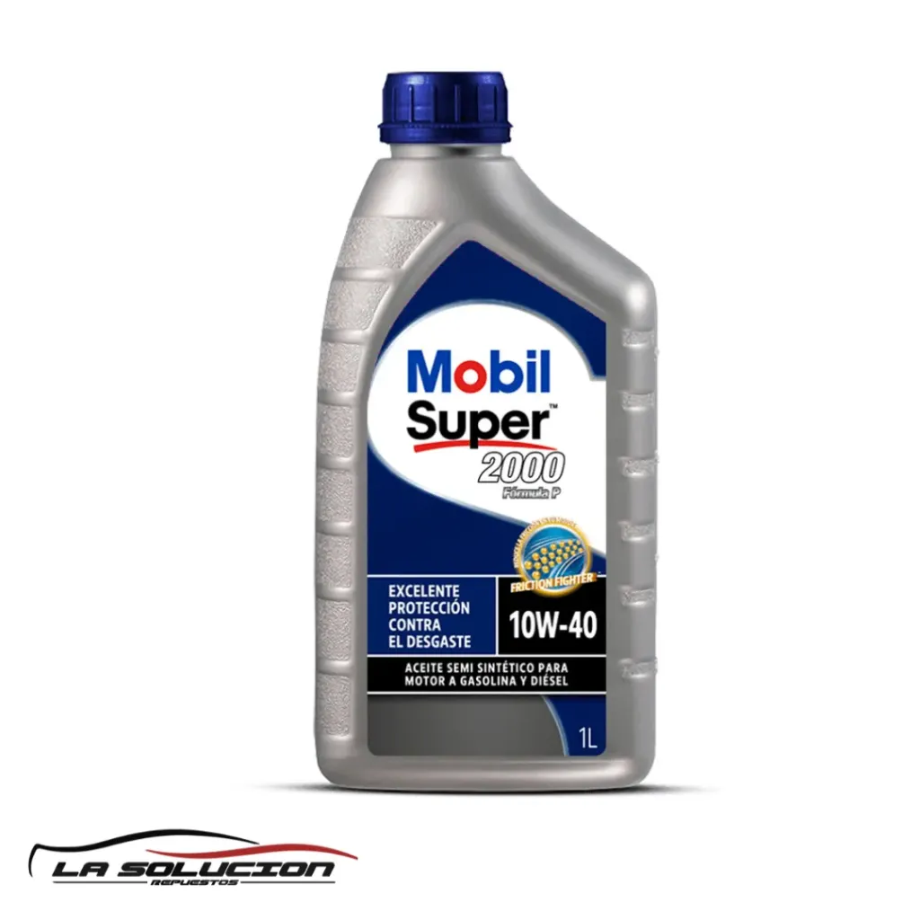 [4675] ACEITE MOBIL 10W40 SUPER 2000 FORMULA P 1 LITRO UB00