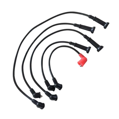 JUEGO CABLE BUJIA NISSAN V16 TAPA ROJA/SENTRA E-16 MX UB1A1/