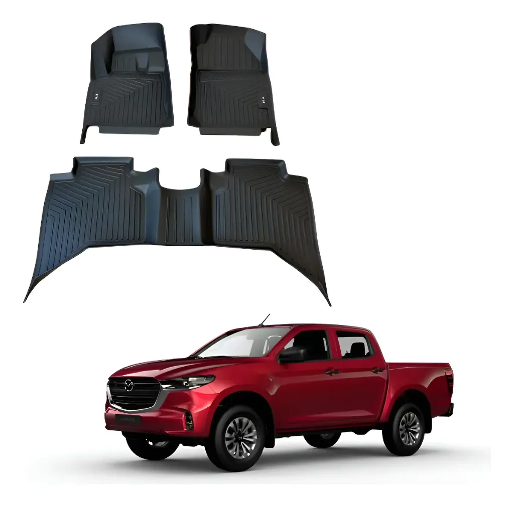 SET PISOS CALCE PERFECTO TIPO BANDEJA MAZDA BT50 2023>
