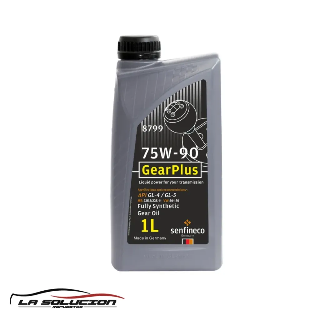 [5328] ACEITE SENFINECO 75W90 KR GL4/GL5 LS GEARPLUS 1LT