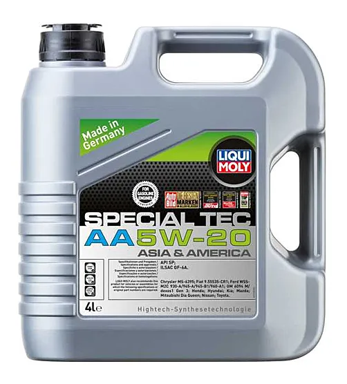 [5441] ACEITE LIQUI MOLY 5W20 SPECIAL TEC AA 4 LITROS