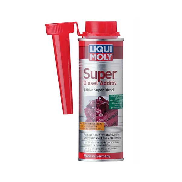 ADITIVO SUPER DIESEL 250ML LIQUI MOLY (PARA MOTORES CON Y SIN DPF,COMMON RAIL)