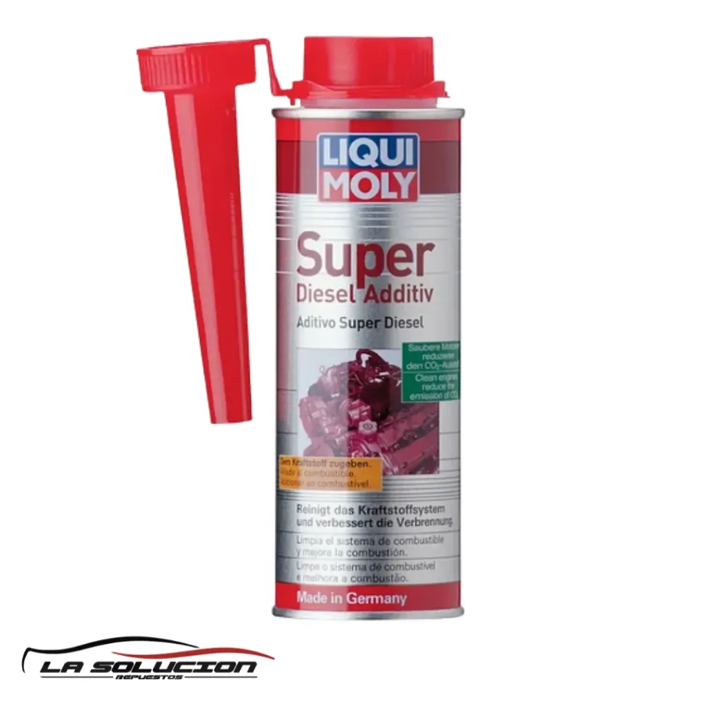 [6097] ADITIVO SUPER DIESEL 250ML LIQUI MOLY (PARA MOTORES CON Y SIN DPF,COMMON RAIL)