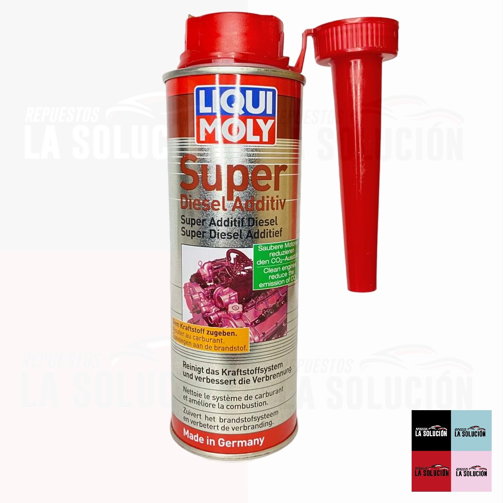 ADITIVO SUPERIOR DIESEL 250ML LIQUI MOLY (PARA MOTORES CON Y SIN DPF,COMMON RAIL)
