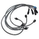 JUEGO CABLE BUJIA CHEVROLET LUV TODAS-CHEVETTE (CAHSA MEXICO) (2261 JP) UB1A1