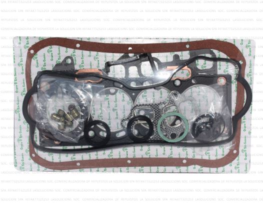 [6231] JUEGO EMPAQUETADURA MOTOR TOYOTA TERCEL 1.3 2E 90-92/COROLLA 1.3 2E 88-92 TOTO UB6B13