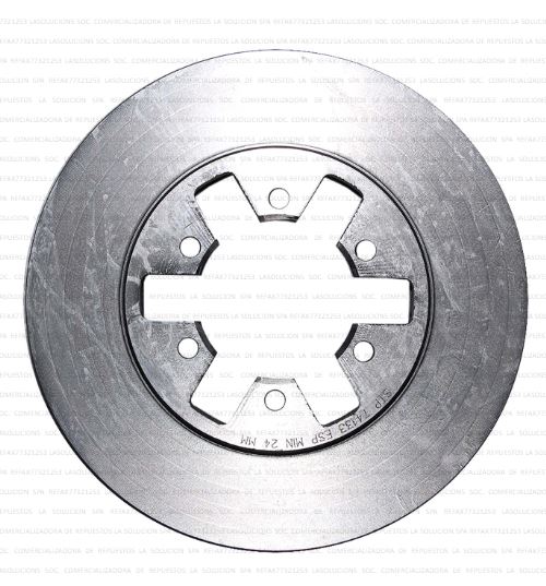 DISCO FRENO NISSAN D21/TERRANO 93-08 2WD 260MM FR/STP UB00