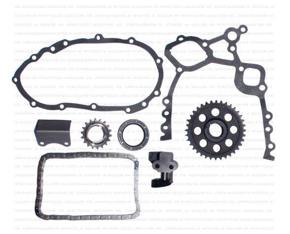 KIT DISTRIBUCION TOYOTA HILUX 1Y-2Y-3Y-4Y (60 ESLABONES) TW UB22E1