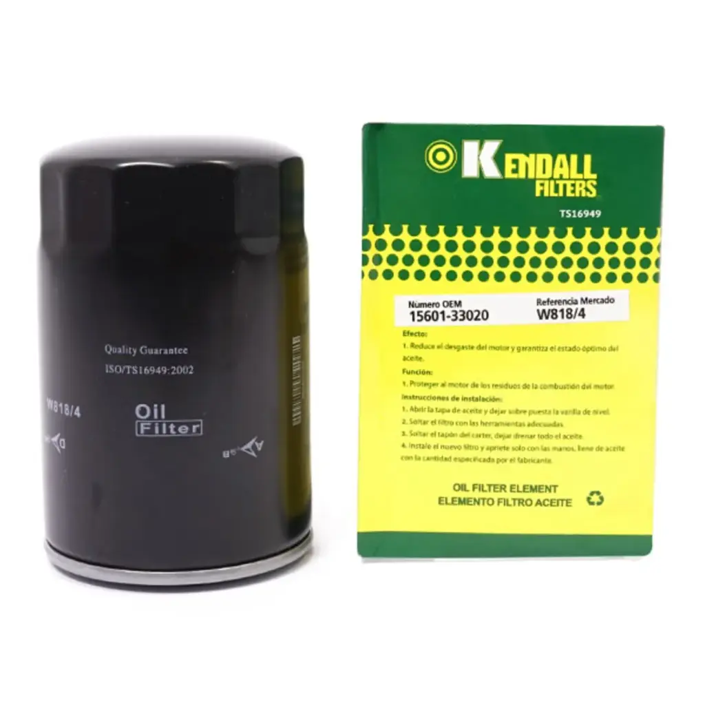 [6780] FILTRO ACEITE TOYOTA HILUX 1Y-2Y-3Y/GREAT WALL W818/4 KENDALL UB9B3