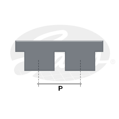 CORREA DISTRIBUCION NISSAN V16/SENTRA/SUNNY 1.5 SUN GATES (106*19*9.5C) UB16D3