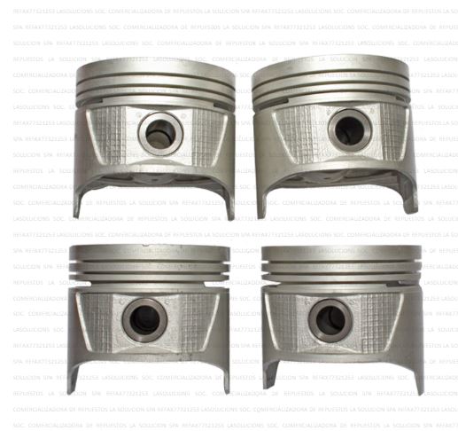 JUEGO PISTONES CHEVROLET LUV 2.3 0.50 TOTO KR (8-94156-657-0)