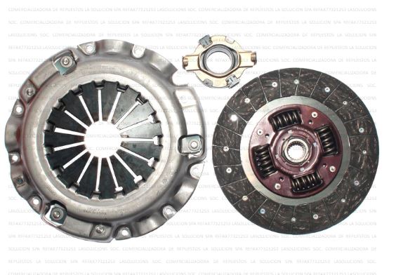 KIT EMBRAGUE HYUNDAI H-100 PORTER/H-1 3PIEZAS 240 MM SECO KR UB (41100-3B000) 2D3