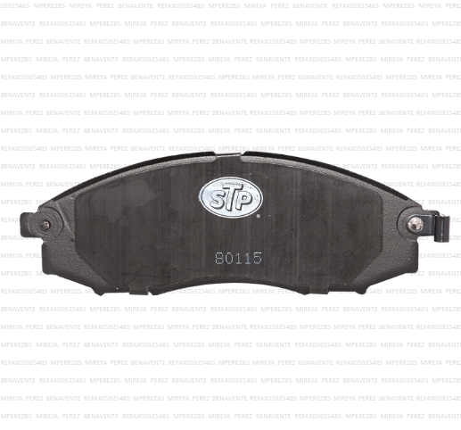 PASTILLA FRENO NISSAN TERRANO 2001> 2.5 DIESEL  (4WD)164.2*50*17 STP (21781 GTX)