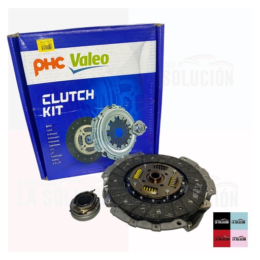 [7995] KIT EMBRAGUE CHEVROLET SAIL 1.4 11-18/MG3 1.5 12-18 VALEO KR UB2B2 (1184)