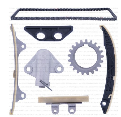 [8060] KIT DISTRIBUCION HYUNDAI ACCENT RB 1.4 11-18 7PCS (162 ESLABONES) CH UB22E1