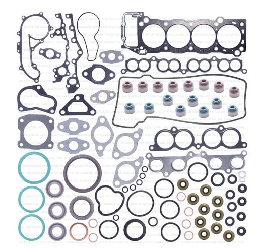 [8158] JUEGO EMPAQUETADURA MOTOR TOYOTA HILUX 2RZ 97-04 TW UB6A11