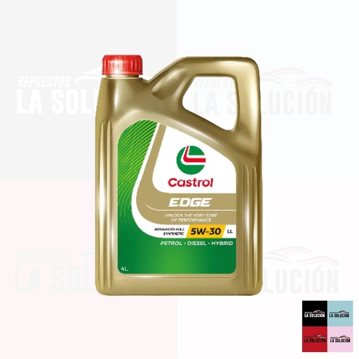 [8262] ACEITE CASTROL 5W30 4LT EDGE DIESEL/GASOLINA DPF UB00