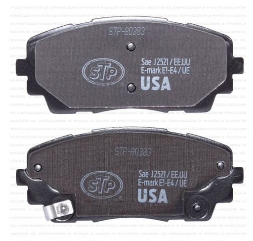 [8610] PASTILLA FRENO KIA MORNING 1.0-1.2 15-16 STP UB 13C3 (22768 GTX)
