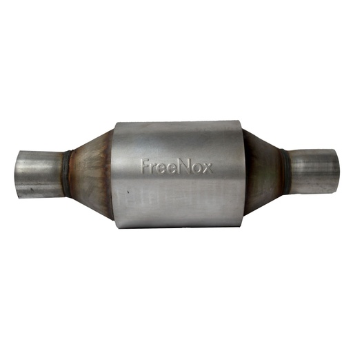 [9345] CATALITICO UNIVERSAL BENCINERO REDONDO FREENOX MX 2 PULGADAS