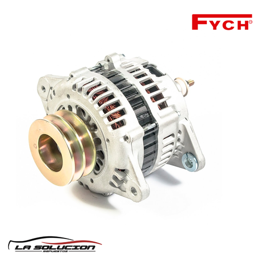 [10259] ALTERNADOR NISSAN TERRANO 2.5 02-10 D22 POLEA V DOBLE TW UB7B1