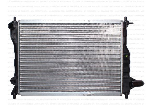[10499] RADIADOR CHEVROLET SPARK 0.8-1.0 06-15 T/M TW (96591475) UB DIA