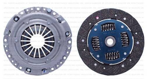 [10566] KIT EMBRAGUE CHEVROLET N-300 1.2 11-16 190MM SECO 2PCS KR UB2D1