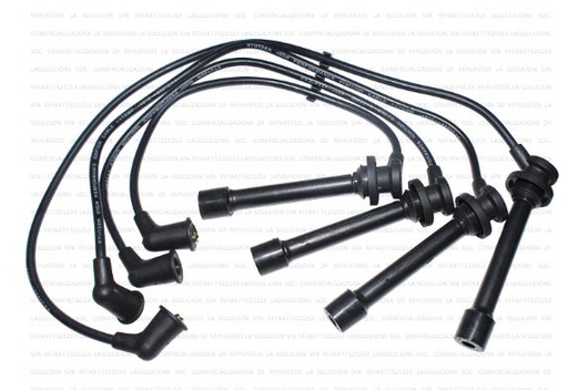 [10709] JUEGO CABLE BUJIA NISSAN TERRANO 2.4 98-10 KA24DE TW 