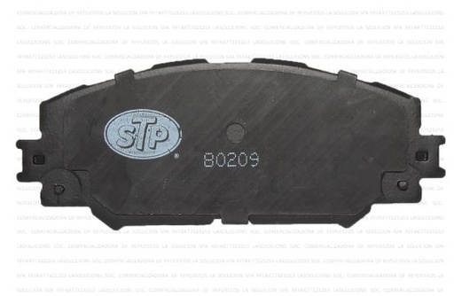 [10911] PASTILLA FRENO TOYOTA COROLLA 1.6 11-14/URBAN CRUSIER 10-16/RAV 4 13-18 STP (21359 WAGNER CERAMICA)(21362 FRASLE) UB 2C5 (22274 GTX)