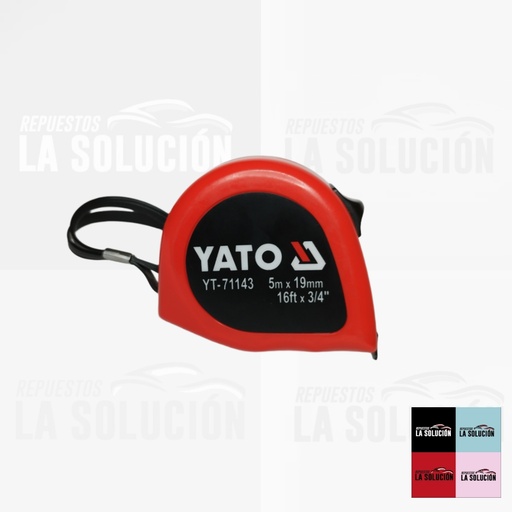 [11581] HUINCHA DE MEDIR 5MTS YATO