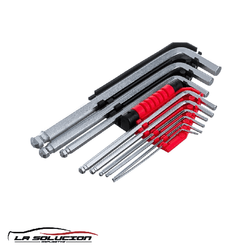 [11602] JUEGO LLAVE ALLEN 9PCS METRICO YATO