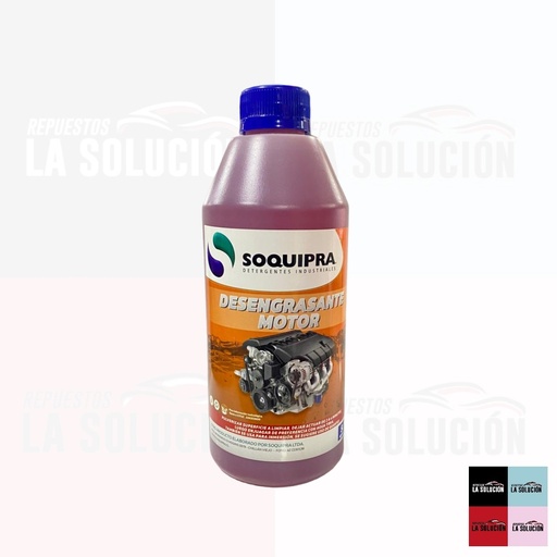 [12099] DESENGRASANTE DE MOTOR SOQUIPRA C/GATILLO 1LT