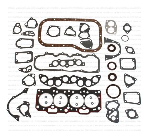 [12242] JUEGO EMPAQUETADURA MOTOR FIAT PALIO 1.3 99-04/FIORINO 1.3 00-04/SIENA 00-02 TW (7078792) UB22ARRIBA