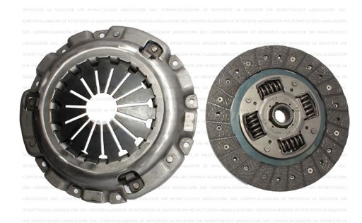 [12398] KIT EMBRAGUE HYUNDAI H-100 PORTER/H-1 2 PIEZAS 240 MM SECO KR (41100-3B000) UB2D3