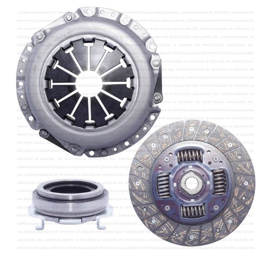 [12581] KIT EMBRAGUE HYUNDAI ACCENT 06-11/ACCENT RB 1.4-1.6 11-18/CERATO/RIO3-4-5 215MM SECO 3PCS KR UB2D3