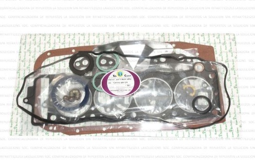 [13220] JUEGO EMPAQUETADURA MOTOR TOYOTA HILUX 22R 2.4 TOTO UB6B20