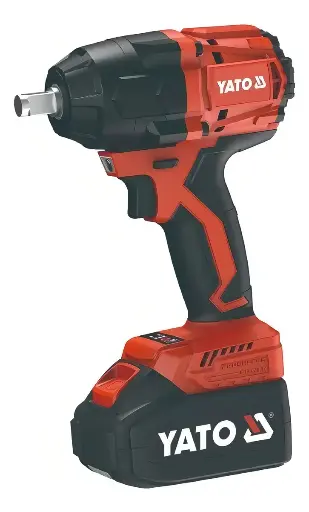 [13256] LLAVE IMPACTO INALAMBRICO 1/2PULG 18V 850 NM 2X2AH YATO UB00