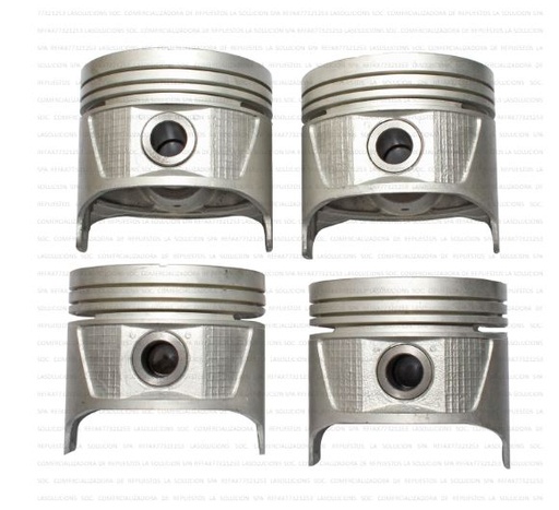 [13562] JUEGO PISTONES CHEVROLET LUV 2.3 STD TOTO KR UB00