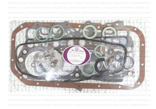 [13756] JUEGO EMPAQUETADURA MOTOR TOYOTA HILUX 1Y-2Y-3Y C/RETENES TOTO UB22ARRIB